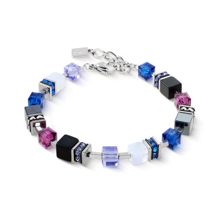 Браслет Coeur de Lion, Blue-Purple, 3039/30-0708