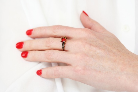 Кольцо Alcozer & J, Unic,  LOVE28 Кольцо Alcozer & J, Unic,  LOVE28