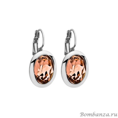 Серьги Qudo, Tivola Light Peach 303027 BR/S Серьги Qudo, Tivola Light Peach 303027 BR/S