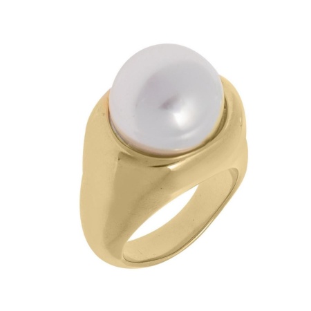 Кольцо VIDDA, Pearl, с жемчугом, VD23-01646 белый, 17,5