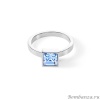 Кольцо Coeur de Lion, Light Blue-Silver 19 мм, 0500/40-0741 60 Кольцо Coeur de Lion, Light Blue-Silver 19 мм, 0500/40-0741 60