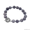 Браслет Lanzerotti, Draghi, яшма, гематит, кристаллы, LZ-23.12-448 серый