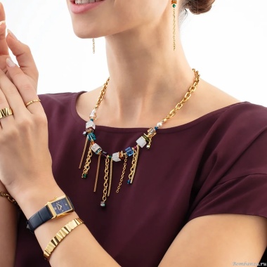 Колье Coeur de Lion, Multicolour Gold, 3020/10-1516 Колье Coeur de Lion, Multicolour Gold, 3020/10-1516