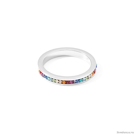 Кольцо Coeur de Lion,  Multicolor Silver 17,7 0129/40-1517 56