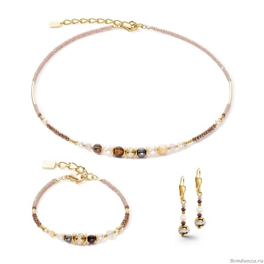 Колье Coeur de Lion, Brown-Gold 4349/10-1116. Германия