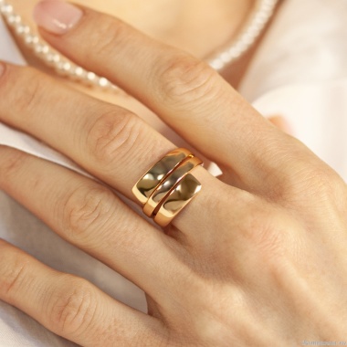 Кольцо Fiore Luna, GOLD, KBR02748-02