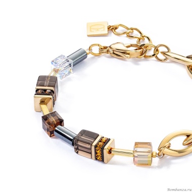Браслет Coeur de Lion, Brown-Gold, 4524/30-1116 Браслет Coeur de Lion, Brown-Gold, 4524/30-1116. Германия
