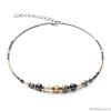 Колье Coeur de Lion, Grey-Gold 5049/10-1216