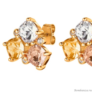 Серьги Dyrberg Kern, VIENA SG PEACH, 420100 Серьги Dyrberg Kern, VIENA SG PEACH, 420100