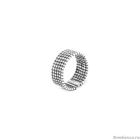 Кольцо Ori Tao, Trocadero, незамкнутое, в стиле ар-деко, OT22.1-19-29907 (серебристый)