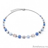 Колье Coeur de Lion, Blue-Beige 5059/10-0710. Германия