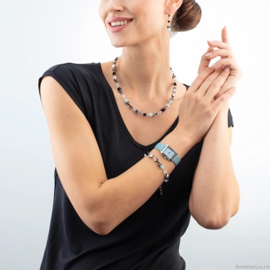 Колье Coeur de Lion, Soft Aqua, 2838/10-2027 Колье Coeur de Lion, Soft Aqua, 2838/10-2027