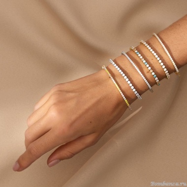 Браслет Coeur de Lion, Crystal-Gold, 0600/30-1816 Браслет Coeur de Lion, Crystal-Gold, 0600/30-1816. Германия