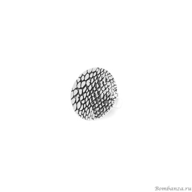 Кольцо ORI TAO, Viper, разъемное, с текстурой змеиной кожи, OT23.2-19-40241 серебристый