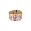 Браслет Fiore Luna, на кожаном персиковом ремешке, CB00230-17 R/S Браслет Fiore Luna, на кожаном персиковом ремешке, CB00230-17 R/S