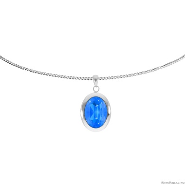 Колье Qudo, TIVOLA big S royal blue delite, 404683.1 BL/S Колье Qudo, TIVOLA big S royal blue delite, 404683.1 BL/S