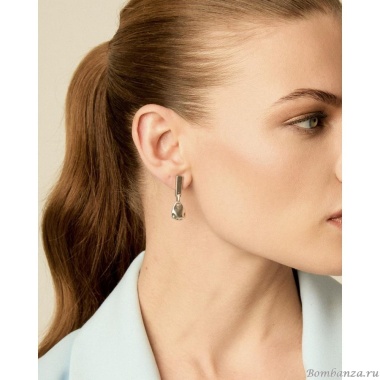 Серьги VIDDA, Cibeles, металл, VD24.2-01998 серебристый