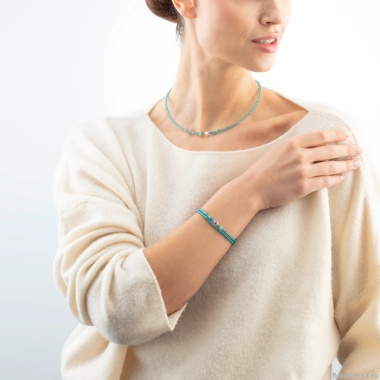 Колье Coeur de Lion, Turquoise, 4464/10-0600 Колье Coeur de Lion, Turquoise, 4464/10-0600