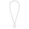 Колье Tucco, Mistral, с подвеской в форме овала, TC-TMC130 серебристый
