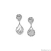Серьги ORI TAO, Couture, фактурный металл, OT24.1-12-31926 серебристый Серьги ORI TAO, Couture, фактурный металл, OT24.1-12-31926 серебристый