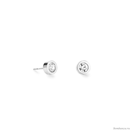 Пусеты Coeur de Lion, Crystal-Silver 0228/21-1817. Германия