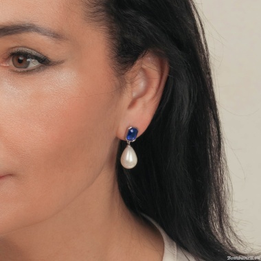 Серьги Fiore Luna, SAPPHIRE, ACE22420-06 Серьги Fiore Luna, SAPPHIRE, ACE22420-06
