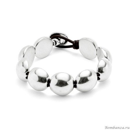 Браслет UNOde50 Ser Intrepida, с серебром PUL2517MTL0000M