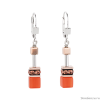 Серьги Coeur de Lion, Dark Orange, GeoCUBE®, 4016/20-0221 Серьги Coeur de Lion, Dark Orange, GeoCUBE®, 4016/20-0221