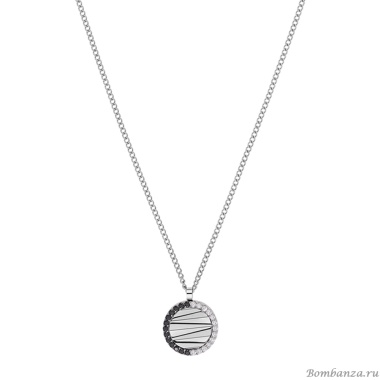Колье Coeur de Lion, Black-Silver, 2058/10-1317 Колье Coeur de Lion, Black-Silver, 2058/10-1317