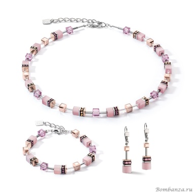 Серьги Coeur de Lion, Lilac, 4016/20-0829. Германия