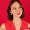 Серьги TARATATA, Cannelle, с цветной смолой и стеклянными бусинами, TT-E24-01701-207 зеленый Серьги TARATATA, Cannelle, с цветной смолой и стеклянными бусинами, TT-E24-01701-207 зеленый
