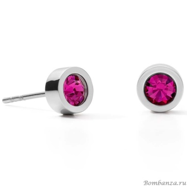 Серьги Coeur de Lion, Silver Pink 0228/21-0417 Серьги Coeur de Lion, Silver Pink 0228/21-0417