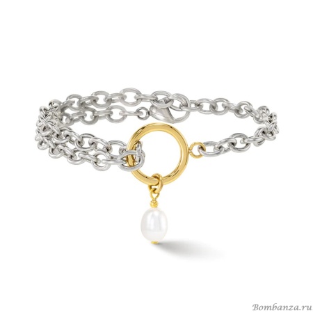 Браслет Coeur de Lion, bicolor, 1104/30-1426. Германия