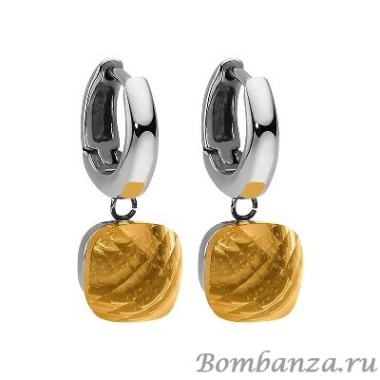 Серьги Qudo, Firenze sunflower 300255 BR/S Серьги Qudo, Firenze sunflower 300255 BR/S