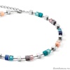 Колье Coeur de Lion, Blue-Turquoise-Peach 5022/10-0751. Германия