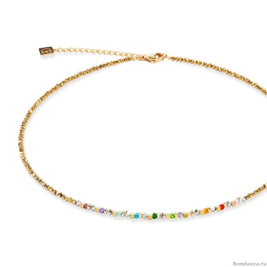Колье Coeur de Lion, Multicolour Gold, 4359/10-1516 Колье Coeur de Lion, Multicolour Gold, 4359/10-1516