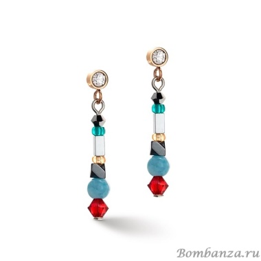 Пусеты Coeur de Lion, Multicolor Vintage 4543/21-1544 Пусеты Coeur de Lion, Multicolor Vintage 4543/21-1544