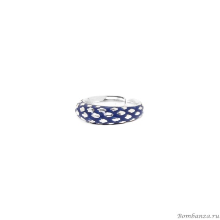 Кольцо ORI TAO, Boa, разъемное, с текстурой мифической змеи, OT22.2-19-29996 синий