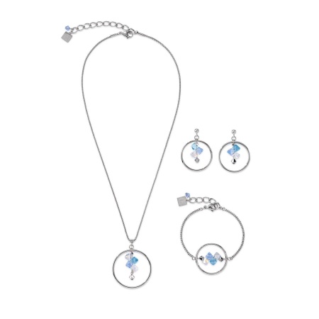 Колье Coeur de Lion,  Light Blue 5002/10-0720. Германия