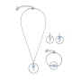 Колье Coeur de Lion,  Light Blue 5002/10-0720. Германия