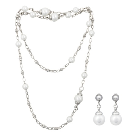 Комплект Fiore Luna, колье+серьги, SG200097E-002 S