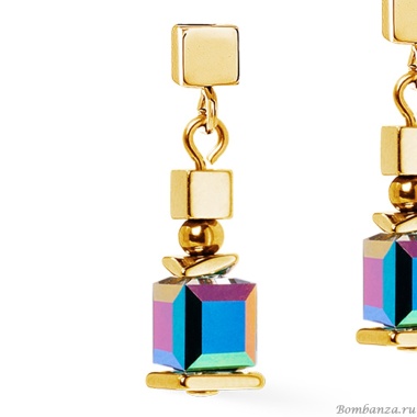 Серьги Coeur de Lion, Multicolour Gold, 2100/21-1516 Серьги Coeur de Lion, Multicolour Gold, 2100/21-1516