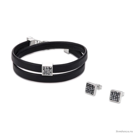 Серьги Coeur de Lion, Anthracite, 0117/21-1223. Германия