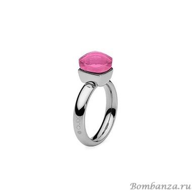 Кольцо Qudo, Firenze light fuchsia 18 мм 611753 R/S Кольцо Qudo, Firenze light fuchsia 18 мм 611753 R/S