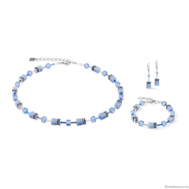 Браслет Coeur de Lion, Blue-Silver, 4020/30-0717 Браслет Coeur de Lion, Blue-Silver, 4020/30-0717. Германия