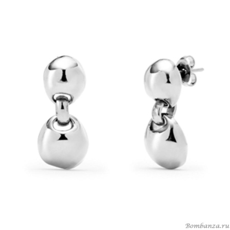 Серьги UNOde50 Ser Intrepida, с серебром PEN0993MTL0000U