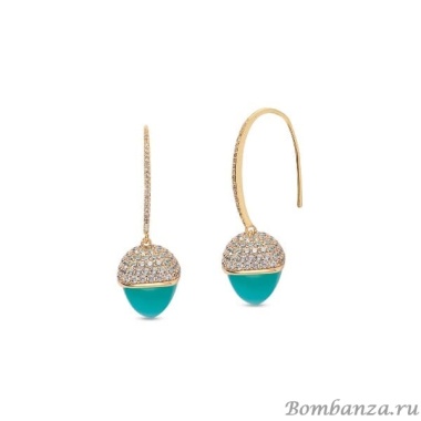 Серьги Boccadamo, Caleida KOR006DZ BL/G Серьги Boccadamo, Caleida KOR006DZ BL/G