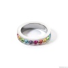 Кольцо Coeur de Lion, Multicolour Silver 17.2 мм 0131/40-1517 54