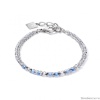 Браслет Coeur de Lion,  Light Blue 5040/30-0720
