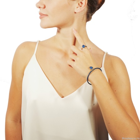 Кольцо Fiore Luna, Royal Blue Delite K1911.23 BL/S